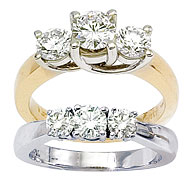Three Stone Rings